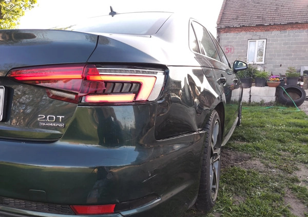 Audi A4 cena 61900 przebieg: 95814, rok produkcji 2017 z Byczyna małe 79